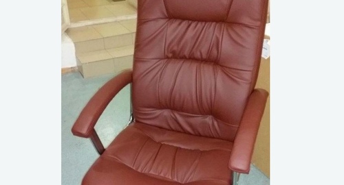 Обтяжка офисного кресла. Котельники